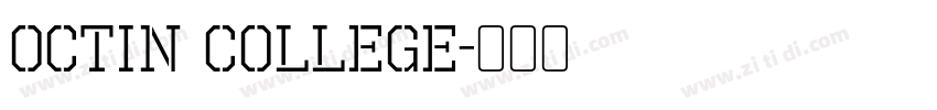 Octin College字体转换